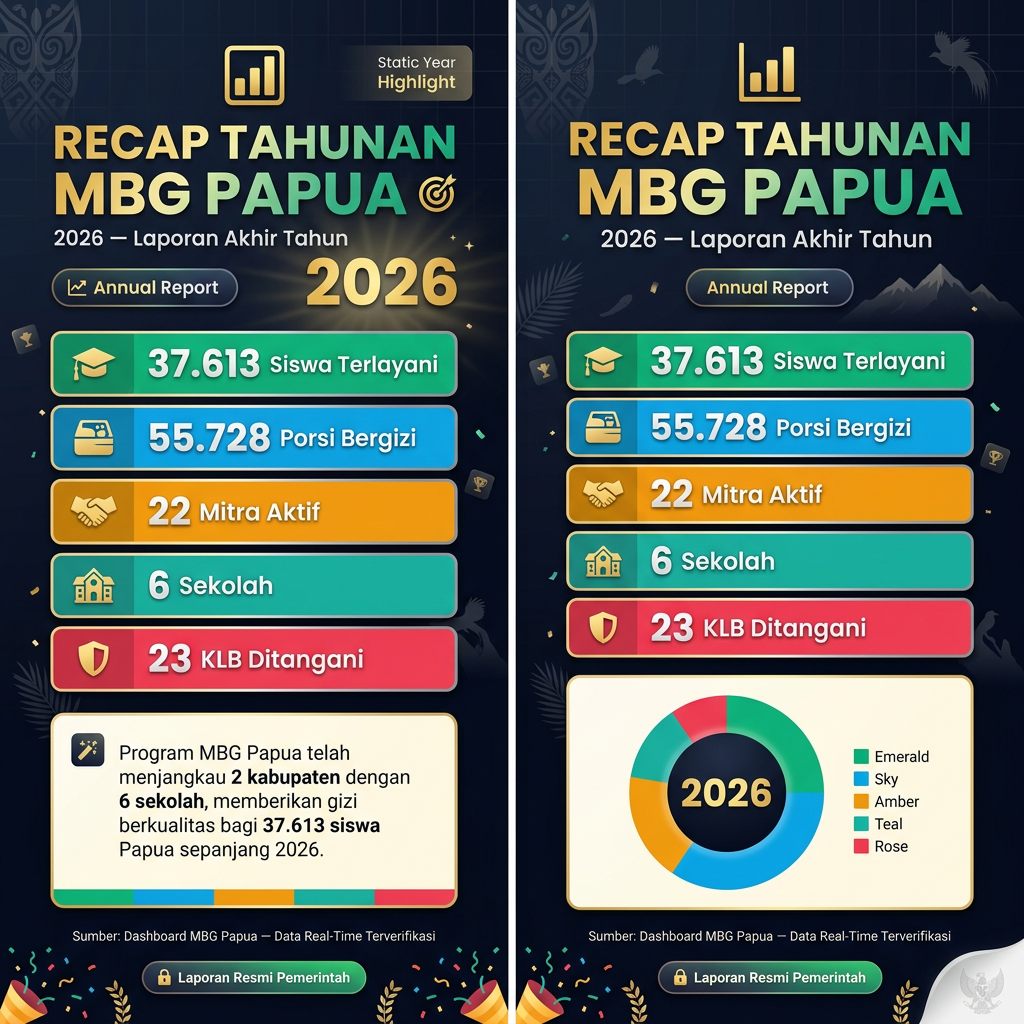 Infografis Recap Tahunan